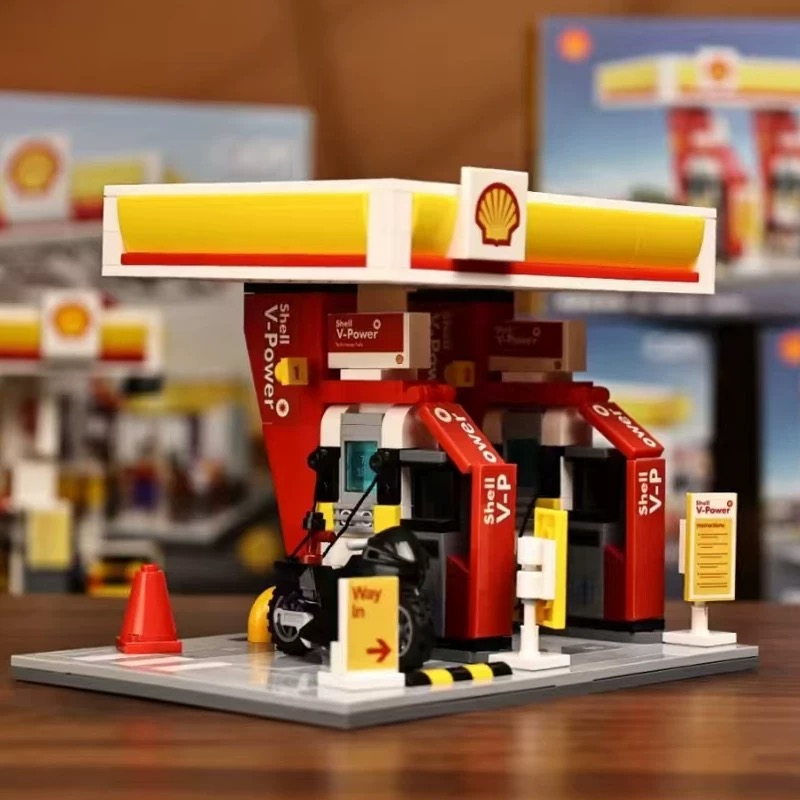 Cada Shell Models CaDA Shell Small Retail Station – Modular Building Set
