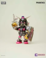 PHANTACi RX-78-2 Mini Gundam figures in display setup for collectors