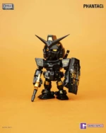 PHANTACi RX-78-2 Mini Gundam figures in display setup for collectors