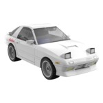 CaDA Bricks Initial D 1:35 Mazda RX-7 FC3S C55016 - Image 3
