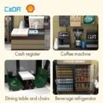 CaDA Bricks SHELL SELECT Coffee Cafe C66033 - Image 6